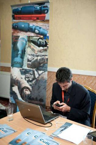 Firma Colli Equipment S.P.A zaprezentowała wgłębne narzędzia do wiercenia pilotowego, poszerzania otworu i instalacji rurociągów metodą HDD / fot. Quality Studio dla www.inzynieria.com