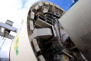 Siłowniki pchające tarczę TBM / fot. Quality Studio dla www.inzynieria.com (13 września 2012 r.)