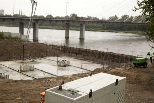 Budowa stacji Powiśle - stan na 25.08.2011 r. / fot. inzynieria.com
