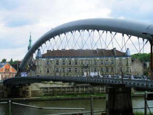 Budowa kładki - stan na 26.06.2010; fot.: inzynieria.com