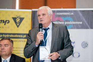 Panel dyskusyjny: Perspektywy budowy i rozbudowy metra w dużych obszarach miejskich na przykładzie Krakowa, Warszawy oraz Wrocławia - Moderator: prof. dr hab. inż. Cezary Madryas, Politechnika Wrocławska / fot. 