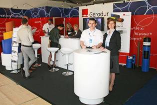 Wystawa maszyn i urządzeń w trakcie bydgoskich targów WOD-KAN 2011. Fot. www.inzynieria.com