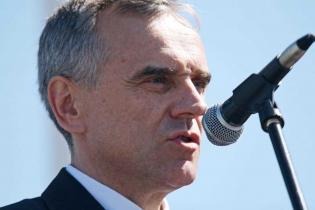 Uroczyste otwarcie XIX Międzynarodowych Targów Maszyn i Urządzeń dla Wodociągów i Kanalizacji WOD-KAN 2011. Prezes Rady IGWP Stanisław Drzewiecki. Fot. www.inzynieria.com