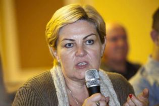 Hanna Grunt, wiceprezes WFOŚiGW Poznań, poruszyła zagadnienie finansowania inwestycji ochrony przeciwpowodziowej terenów zagrożonych zalaniem / fot. inzynieria.com