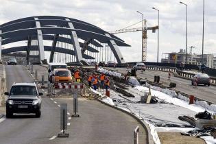 Budowa linii szybkiego tramwaju przy ul. Kotlarskiej. Stan na 30 marca 2010
