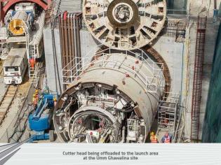 Budowa metra w katarskiej stolicy. Fot. QATAR RAIL