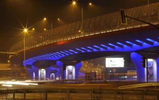 Estakada nad Rondem Ofiar Katynia. Fot. www.inzynieria.com