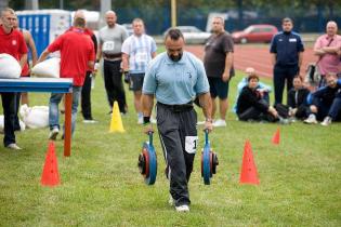 Spartakiada 2012 - zawody strongmenów / fot. z archiwum Katowickich Wodociągów S.A.