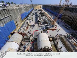 Budowa metra w katarskiej stolicy. Fot. QATAR RAIL