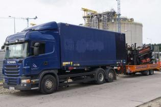 Prace na polskim wybrzeżu. Fot. Zakład Usługowo-Handlowy Womar Wojciech Krawczyk