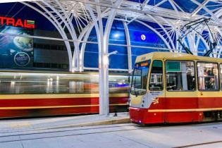 Trasa W-Z w Łodzi. Źródło: Archiwum Miasta Łodzi