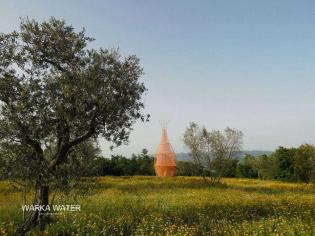 Projekt WarkaWater Tower. Źródło: The Warka Water V5