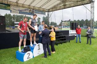 Spartakiada 2012 - Bieg na 100 m mężczyzn / fot. z archiwum Katowickich Wodociągów S.A.