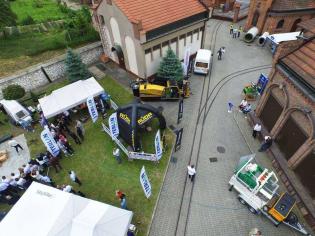 Wystawa zewnętrzna podczas konferencji 