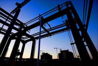 Budowa gazoportu w Świnoujściu - sierpień/wrzesień 2015 r. Fot. Polskie LNG S.A.