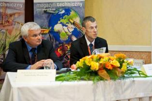 Członkowie prezydium: prof. dr hab. inż. Cezary Madryas i dr inż. Andrzej Kolonko z Politechniki Wrocławskiej. Fot. Quality Studio dla www.inzynieria.com