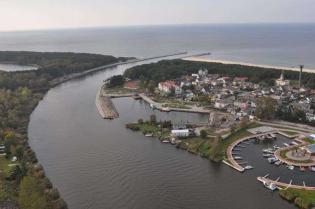 Falochrony w Dziwnowie. Fot. Urząd Morski w Szczecinie