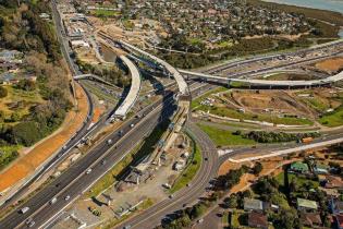 Budowa części zachodniej obwodnicy Auckland. Fot. NZ Transport Agency