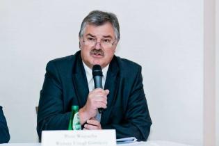 Panel dyskusyjny: Zagrożenia występujące podczas drążenia tuneli i metody ich zwalczania - Piotr Wojtacha, Wyższy Urząd Górniczy / fot. Quality Studio dla www.inzynieria.com