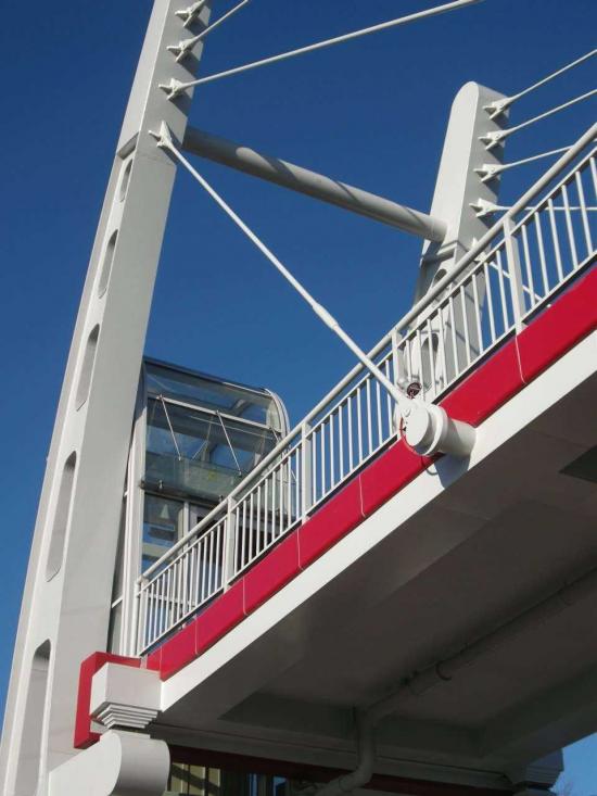 Zdjęcie Kładka dla pieszych w Gaju. Fot. z archiwum GDDKiA O/Kraków