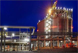 Terminal LNG w Świnoujściu, październik 2015 r. Fot. Polskie LNG S.A.