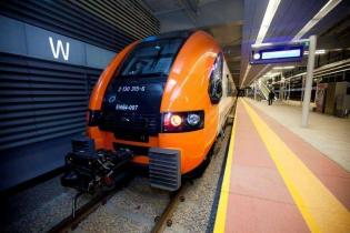 Połączenie kolejowe na lotnisko w podkrakowskich Balicach. Fot. PKP PLK S.A.