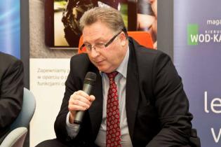 Debatana temat służebności przesyłu. Władysław Karol Jaceiwcz - dyrektor ds. Ekonomicznych i Prokurent Wodociągów Kielieckich sp. z o.o. / fot. www.inzynieria.com