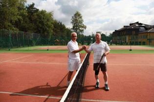 Mariusz Iwanejko z firmy INFRA S.A. i Robert Wójcik z firmy Per Aarsleff Polska sp. z o.o. Fot. Quality Studio dla www.inzynieria.com