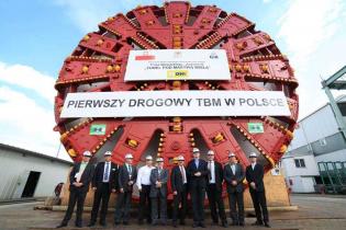 Uroczysty odbiór maszyny TBM w Schwanau / fot. Quality Studio dla www.inzynieria.com