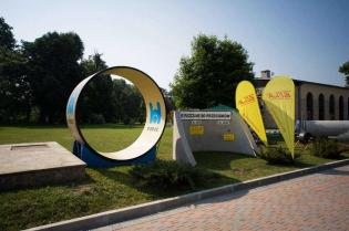 Stoiska zewnętrzne firm HOBAS SYSTEM POLSKA sp. z o.o. i BEWA Systemy Oczyszczania Ścieków