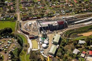 Budowa części zachodniej obwodnicy Auckland. Fot. NZ Transport Agency