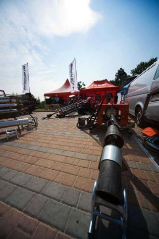 Maszyny na wystawie zewnętrznej