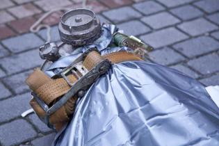 Pokaz na żywo - proces instalacji wykładziny CIPP firmy Brandenburger utwardzanej promieniami UV - Artur Bakaj, Grzegorz Owczarek, PPHU 