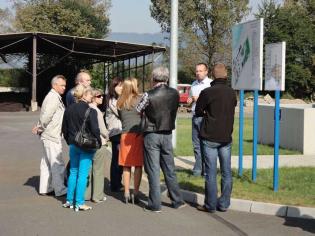 Zwiedzanie oczyszczalni ścieków w Żywcu / fot. Hubert Klikowicz, AVK ARMADAN sp. z o. o.