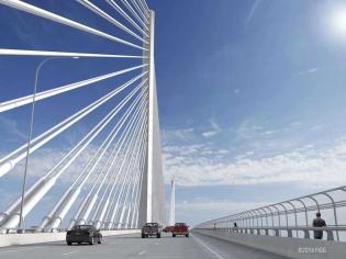 Wizualizacja Harbor Bridge. Źródło: www.harborbridgeproject.com