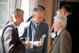 od lewej - dr inż. Wojciech Grodecki - Wydział Inżynierii Lądowej Politechnika Warszawska, prof. dr hab. inż. Andrzej Wichur - Wydział Górnictwa i Geoinżynierii AGH, Kierownik Katedry Geomechaniki Budownictwa i Geotechniki, Wydział Górnictwa i Geoinżynier