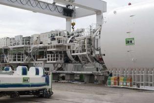 Maszyna TBM dla projektu Lee Tunnel w Londynie. Fot. www.inzynieria.com