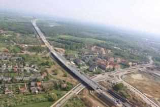 Obiekt WA 20, na horyzoncie most Rędziński S-N. Fot. W. Kluczewski; archiwum GDDKiA O/Wrocław