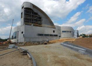 Powstaje pierwszy w Polsce aquapark zasilany biogazem z oczyszczalni ścieków. Fot.parkwodnytychy.pl