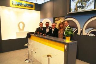 Wystawa maszyn i urządzeń w trakcie bydgoskich targów WOD-KAN 2011. Fot. www.inzynieria.com