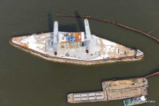 Transport łuku mostu toruńskiego  z 