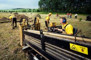 ZRB Janicki - start wiercenia pilotowego  / fot. inzynieria.com