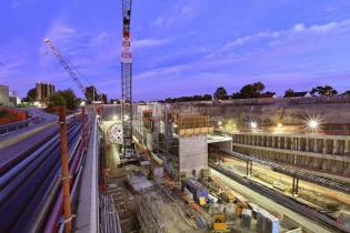 Budowa części zachodniej obwodnicy Auckland. Fot. NZ Transport Agency