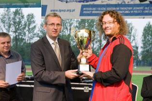 Spartakiada 2012 - zakończenie zawodów - rozdanie nagród / fot. z archiwum Katowickich Wodociągów S.A.