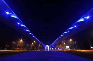 Estakada nad Rondem Ofiar Katynia. Fot. www.inzynieria.com