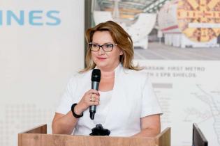 Otwarcie I Konferencji Budownictwo Podziemne - Monika Socha-Kośmider, Redaktor Naczelna kwartalnika GDMT geoinżynieria drogi mosty tunele, Wydawnictwo INŻYNIERIA sp. z o.o. / fot. Quality Studio 