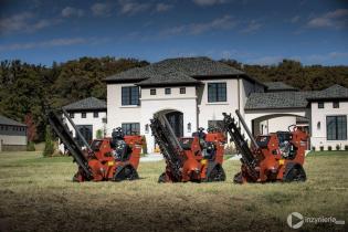 Koparka łańcuchowa do rowów C16X wyposażona w niezawodny silnik Vanguard™ o mocy 16 hp (11,9 kW). 
