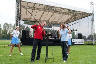 Otwarcie Spartakiady 2012 - zapalenie znicza / fot. Quality Studio dla www.inzynieria.com