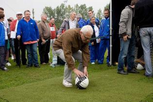 Spartakiada 2012 - konkurencja prezesów / fot. z archiwum Katowickich Wodociągów S.A.