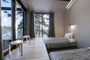 Szwecja: luksusowy hotel na drzewie. Fot. www.snohetta.prezly.com